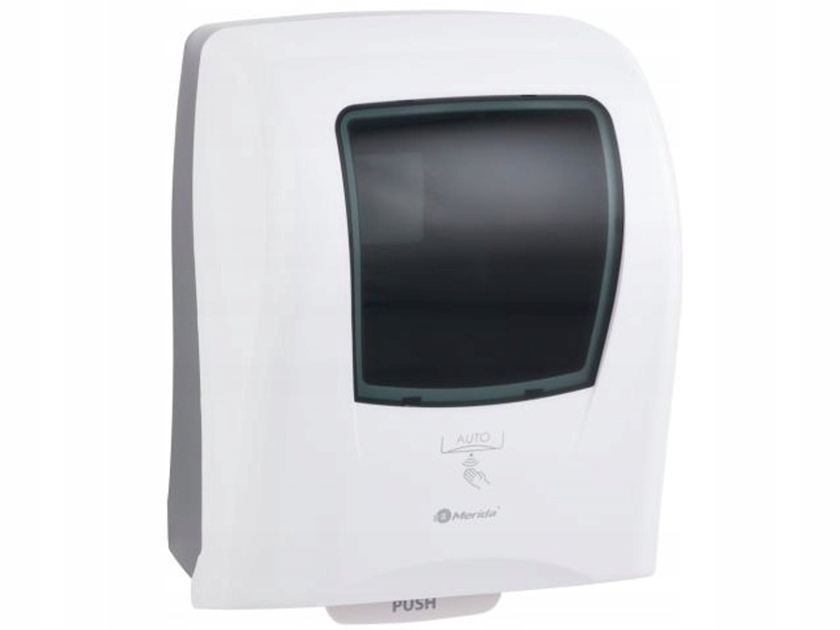 Automatische Handdoekdispenser - Zonder Aanraking, Wit ABS