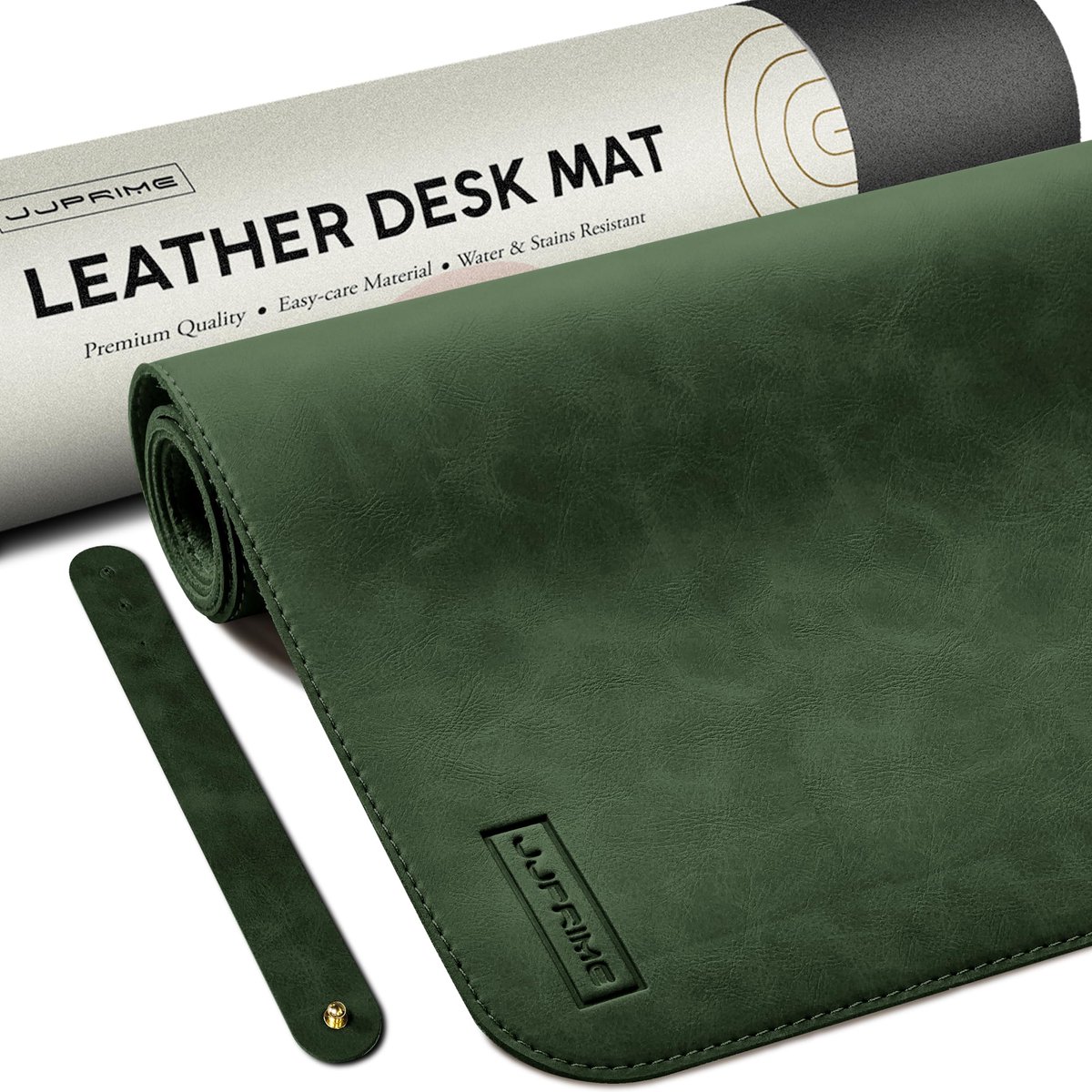 90x40 CM Leer Muismat XXL - Leather Desk Mat - Mouse Pad XXL, Groen - ShopVlot