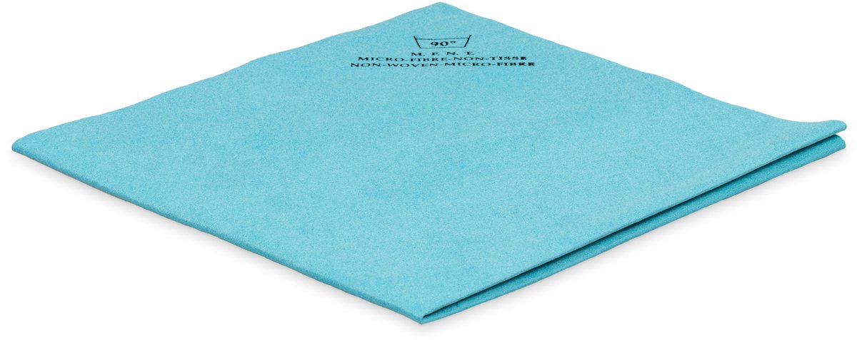 Microvezeldoek Non Woven Pluisvrij ChiaMo.nl Blauw 40 x 38 cm (5 stuks)