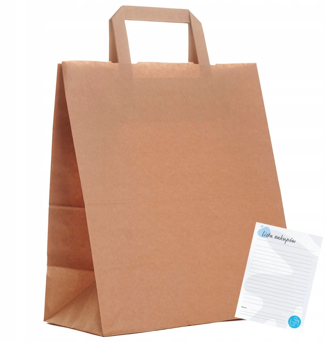 Bruine papierlades 26x14x30cm - 150 stuks