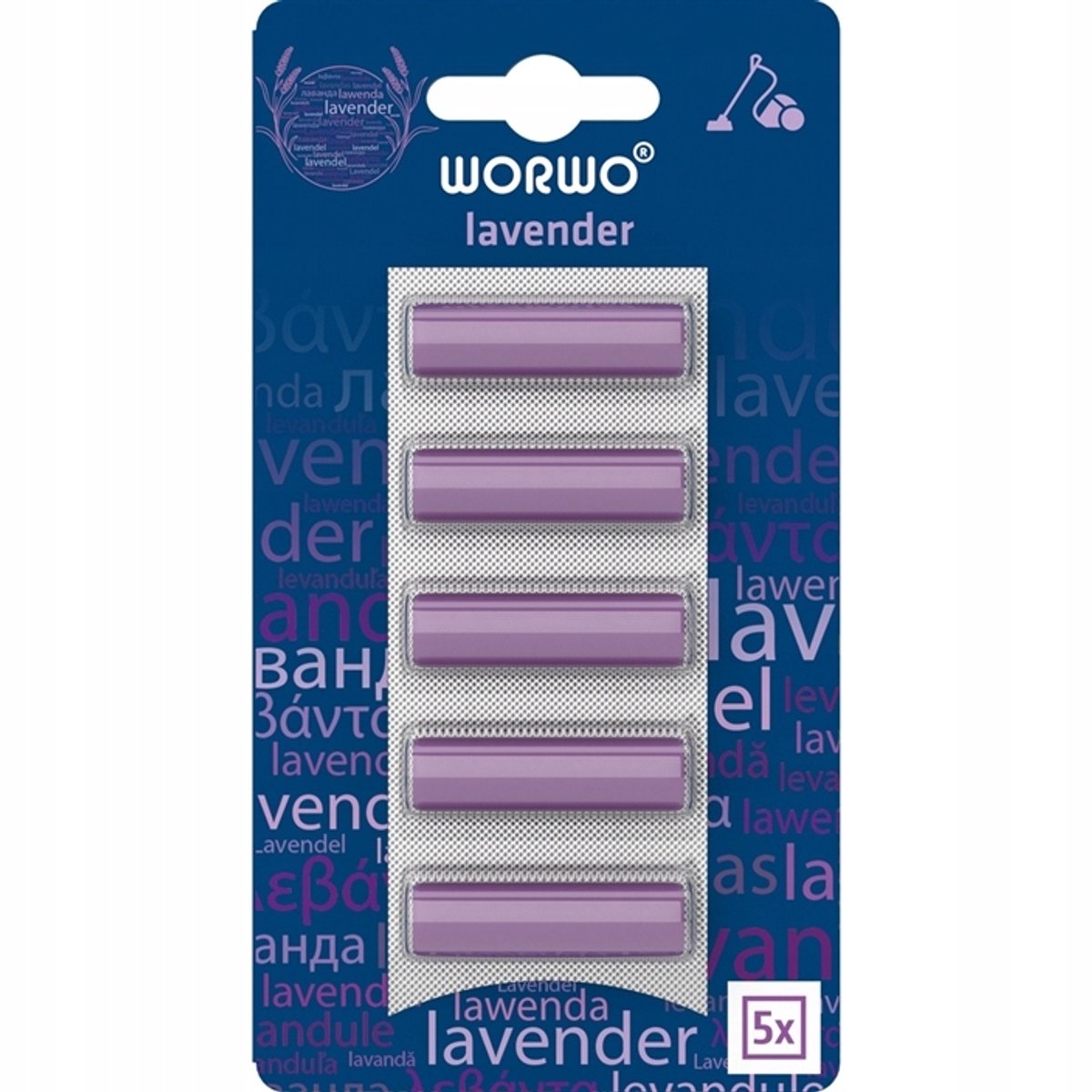 Lavendel Geurkorrels voor Stofzuiger - 5 Stuks
