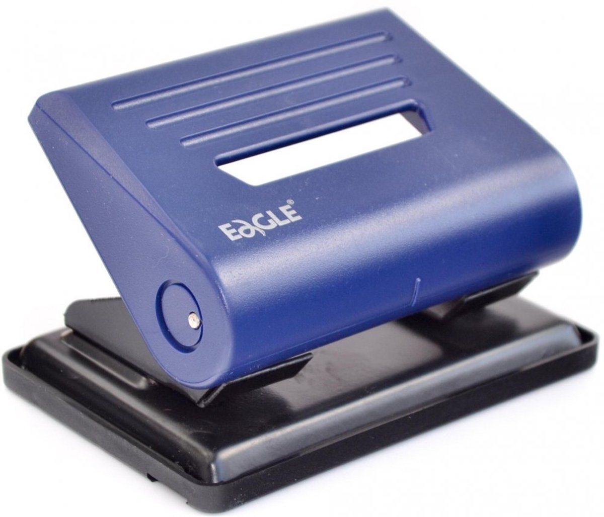 Eagle Blauwe Papierperforator voor 20 Vel