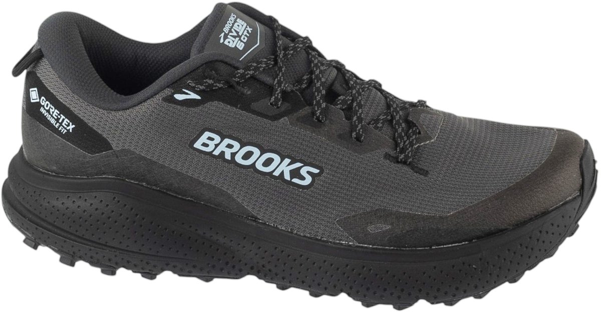 Brooks Divide 6 GTX, Mannen, Zwart, Hardloopschoenen, maat: 42