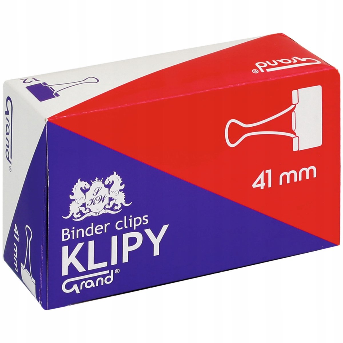 Metalen Kantoorklipsen 41mm - 12 Stuks