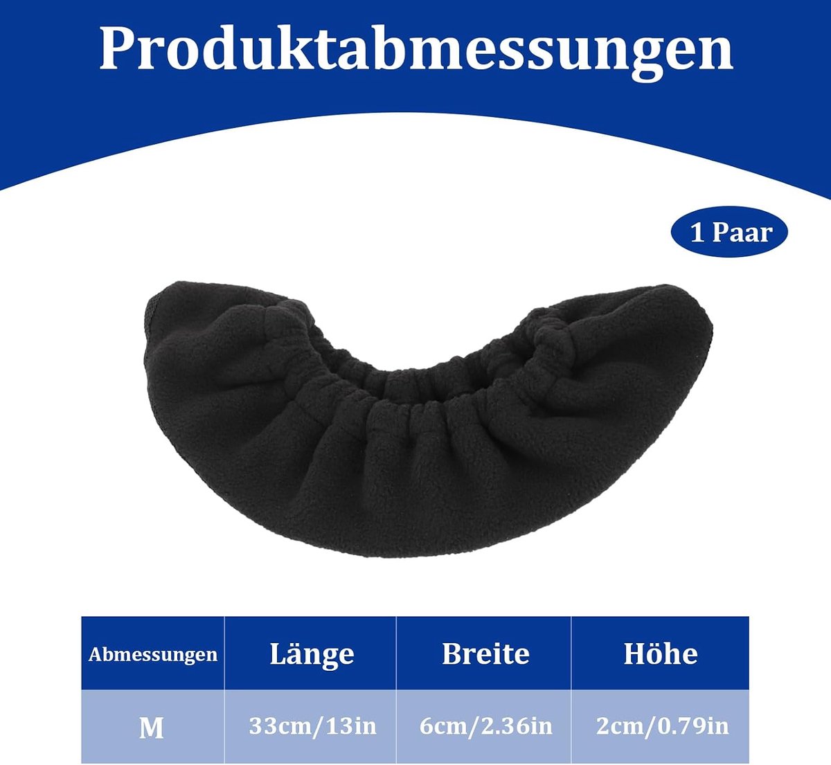 Schaatsbeschermers voor schaatsen, zwart, elastische schaatsbescherming voor dames, heren en kinderen - ShopVlot