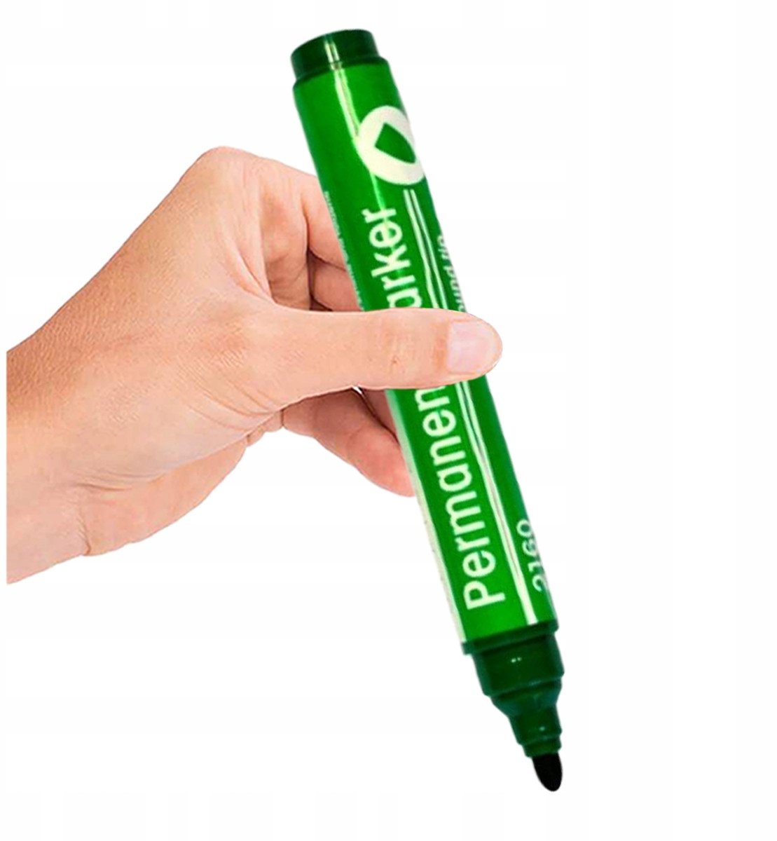Merkloos Groene Permanent Marker met Ronde Punt - Sneldrogend & Watervast