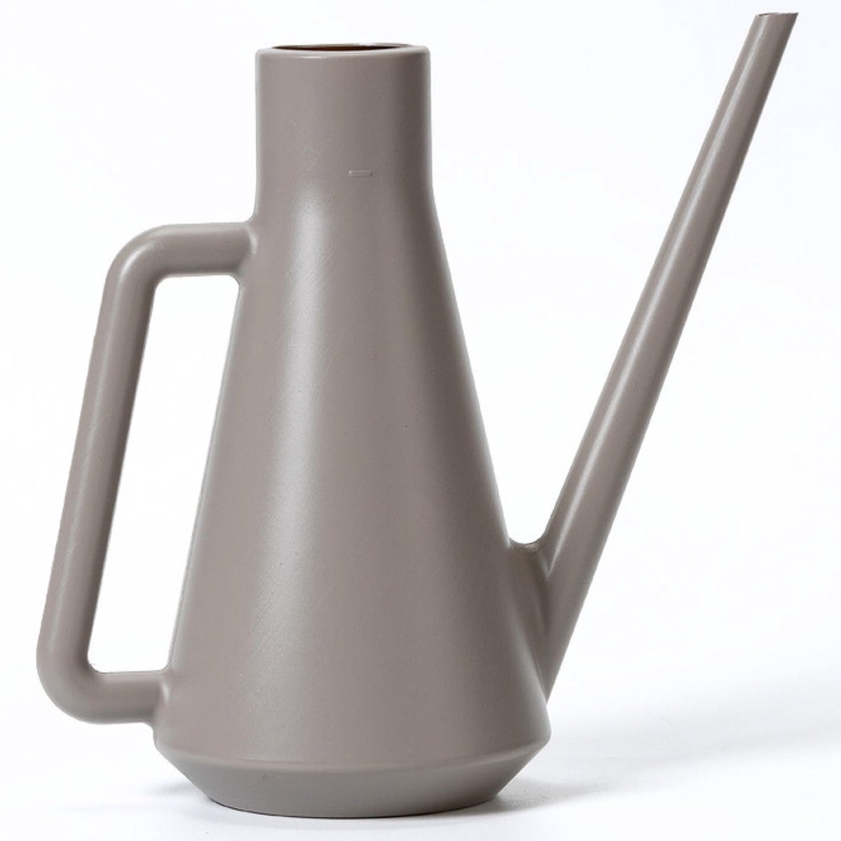 Famanu – Gieter Pierre van 1,8 liter in taupe, design gieter van hoogwaardig kunststof voor binnen en buiten