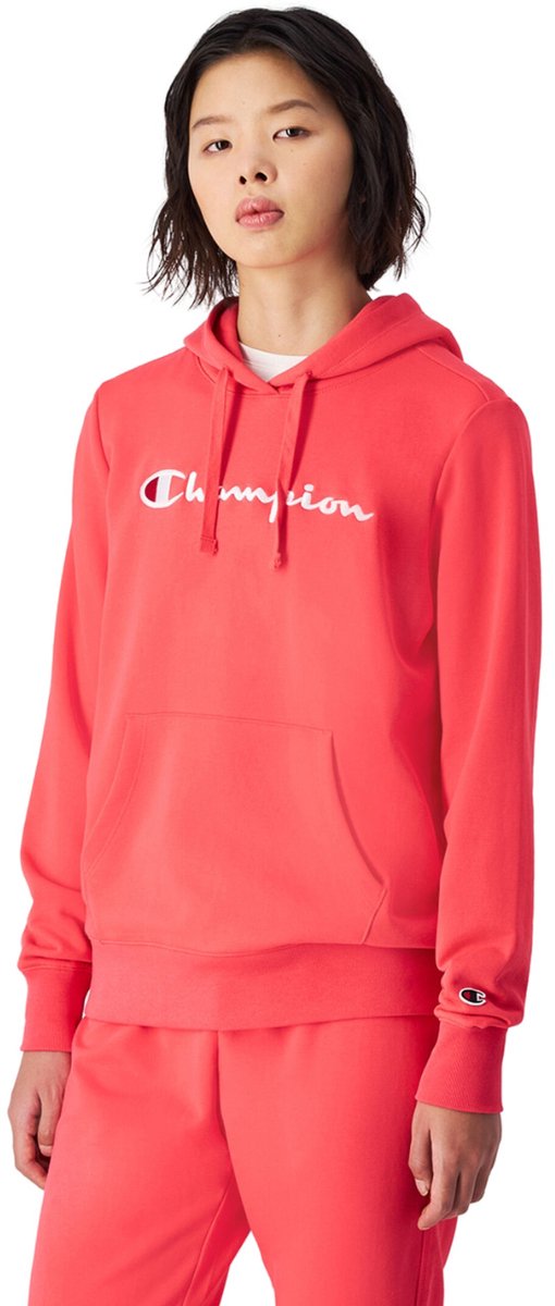 Champion Hooded Sweatshirt Dames Roze - Maat XS