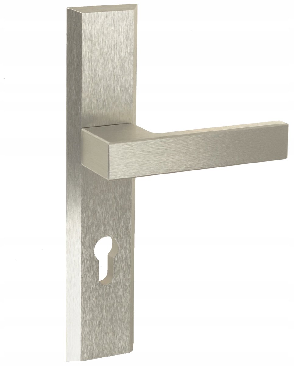 Deurkruk Buiten Deur 72mm Zilver Titan Universeel