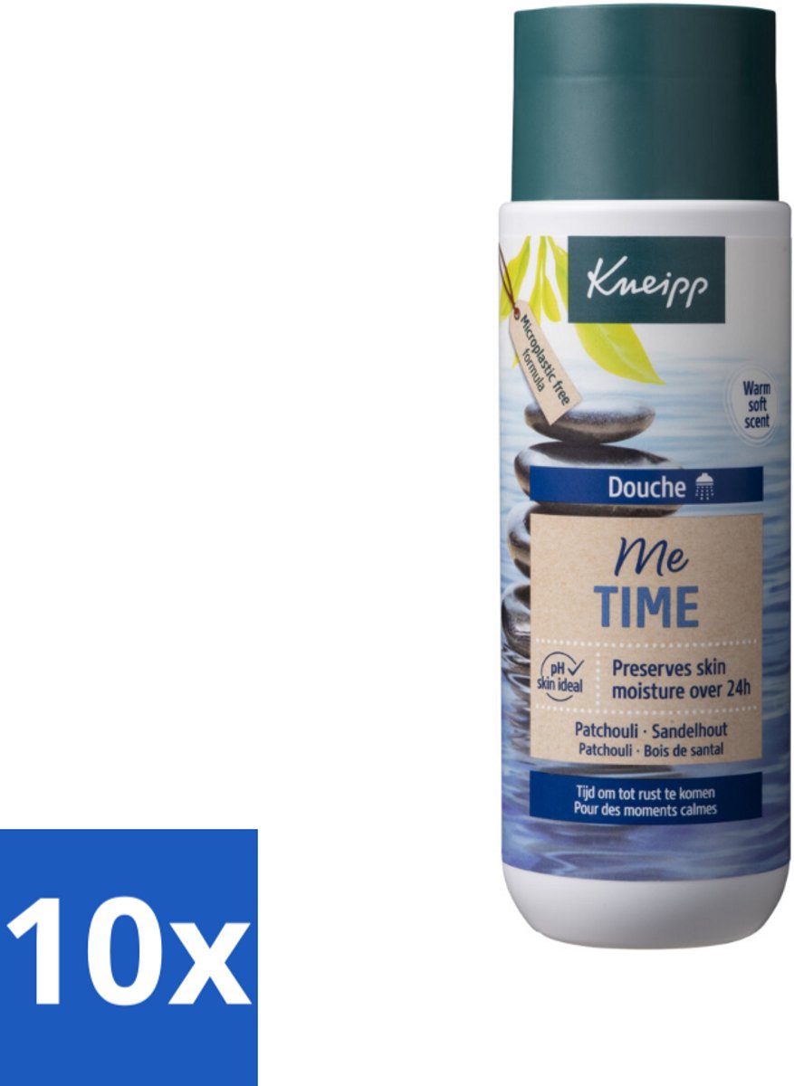 10 x Kneipp - Douchegel - Me-Time - 200 ml - Voordeelverpakking - 10 stuks