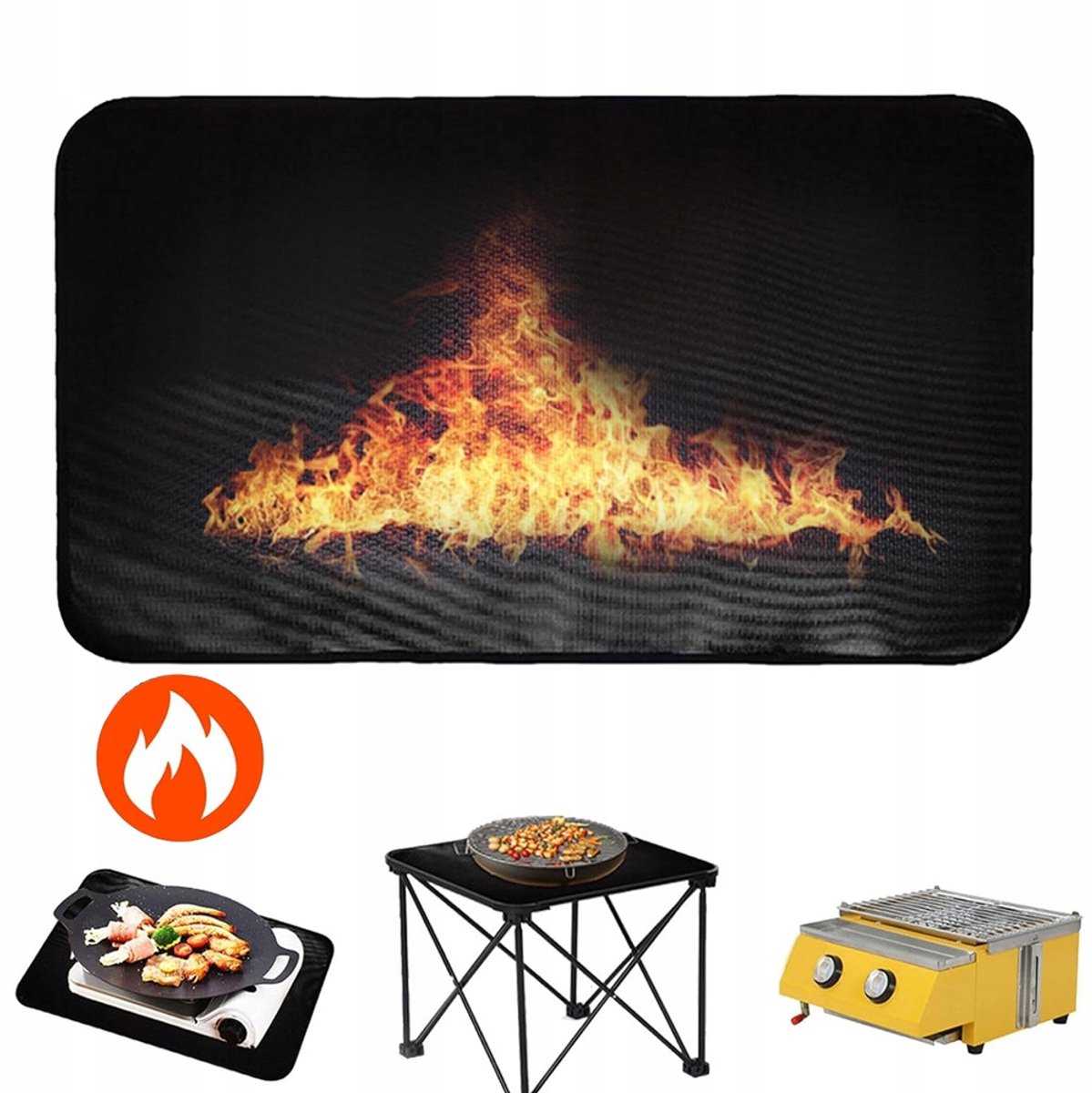 Hittebestendige Mat voor Airfryer & Werkblad - 40x60 cm