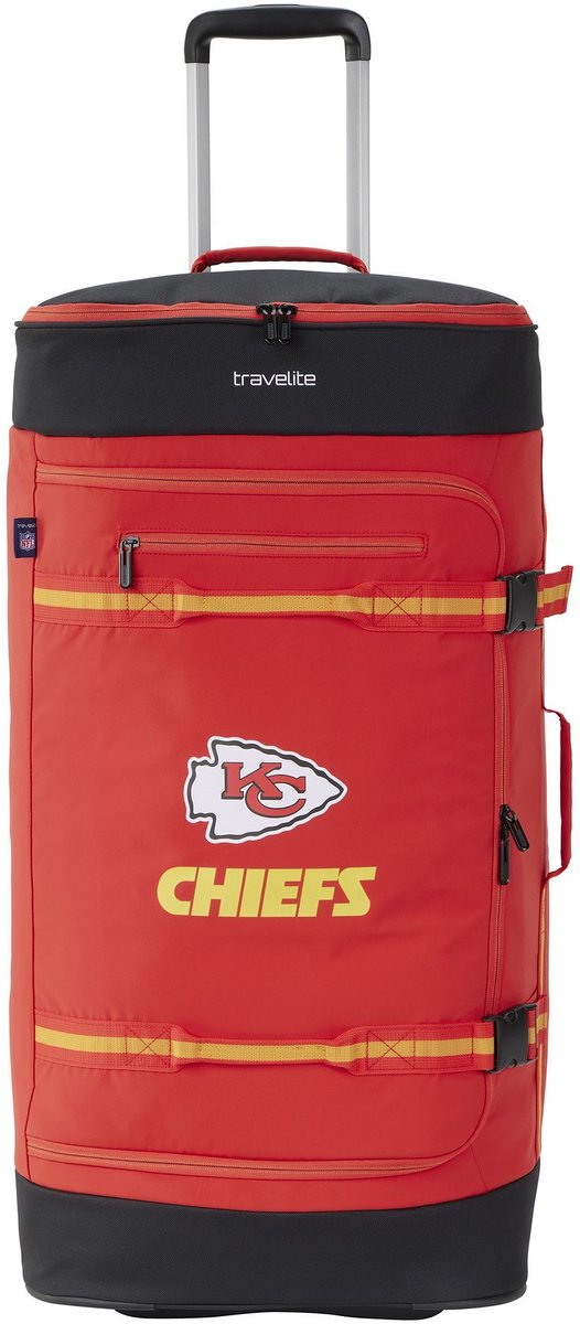 Travelite travelite x NFL 2 wielen Reistas 79 cm - kansas city chiefs