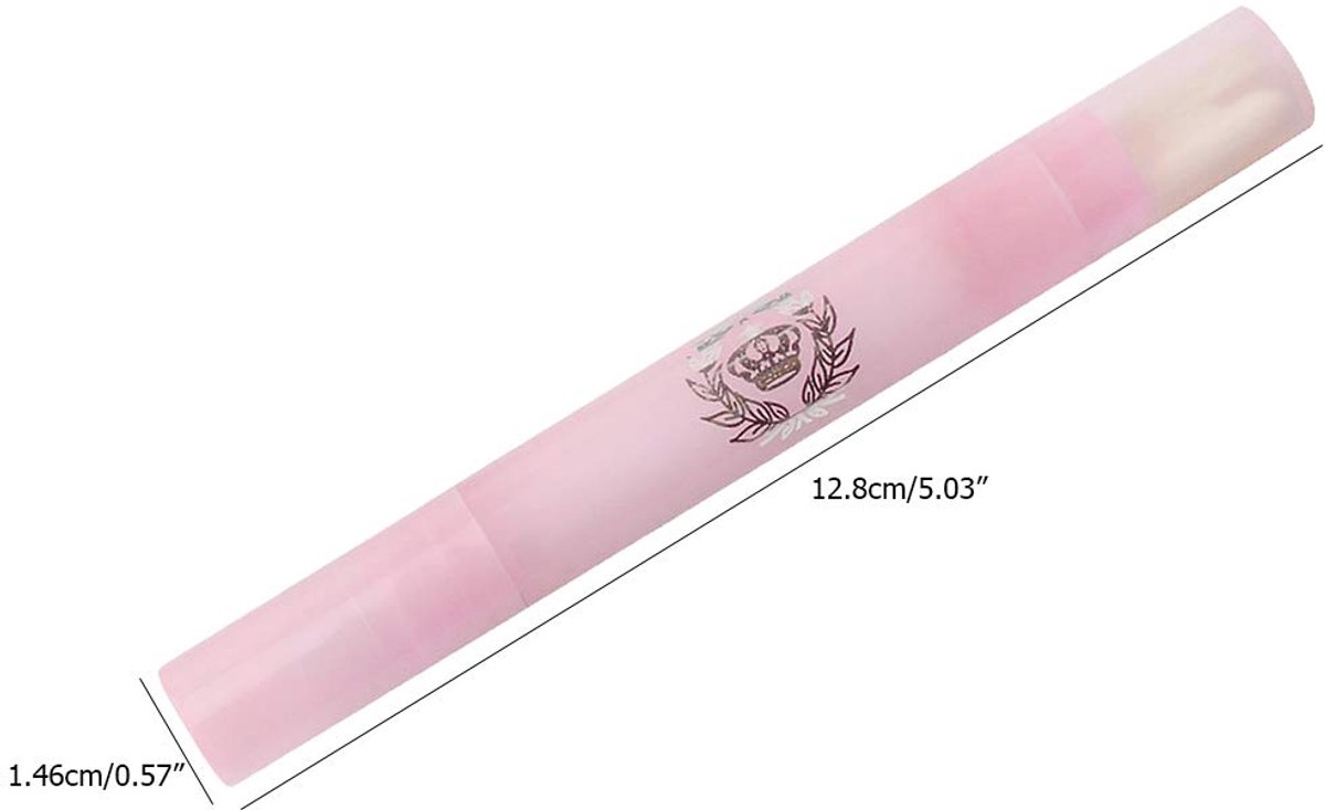 Hervulbare nagellak-correctorpennen 4 stuks - kunststof - geassorteerde kleuren - snelle en eenvoudige reiniging - ShopVlot