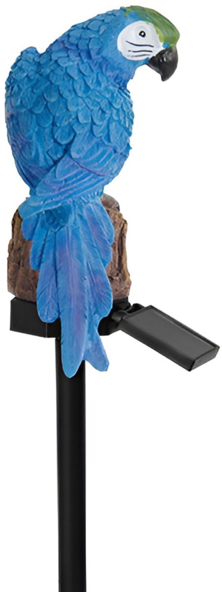 Solidchoice - Solar Papegaai Lamp voor Buiten met LED Verlichting