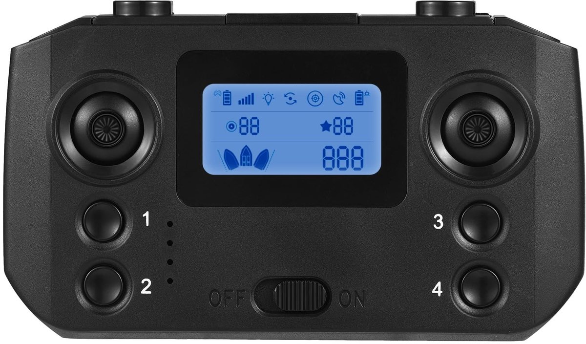 Solidchoice - Afstandsbediening voor GPS Bait Boat D19/D20 - Dual-Hand LCD