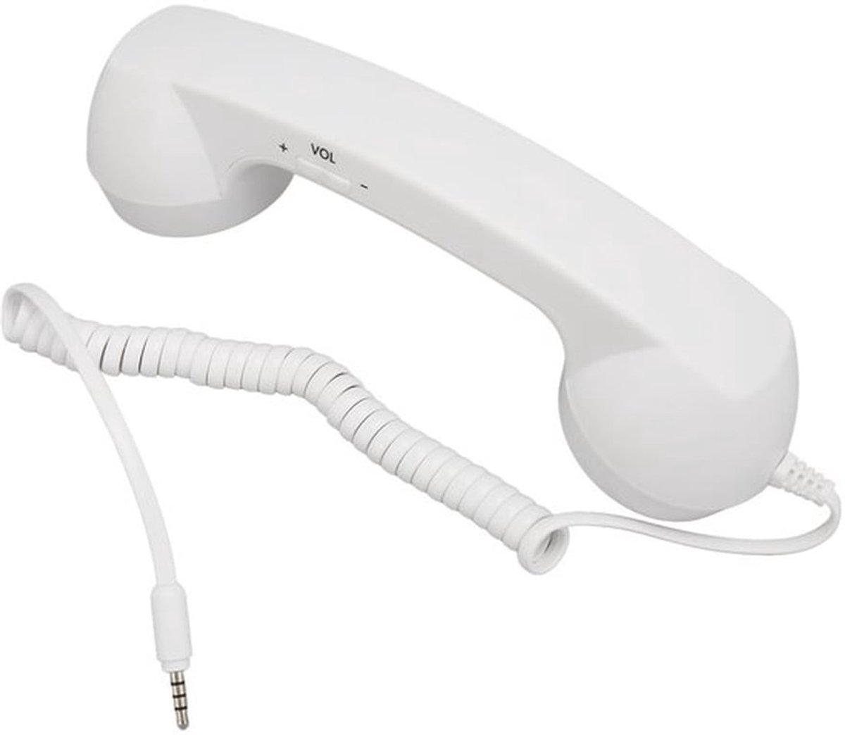 Telefoonhoorn Retro - 3,5 mm Plug - Instelbaar Volume