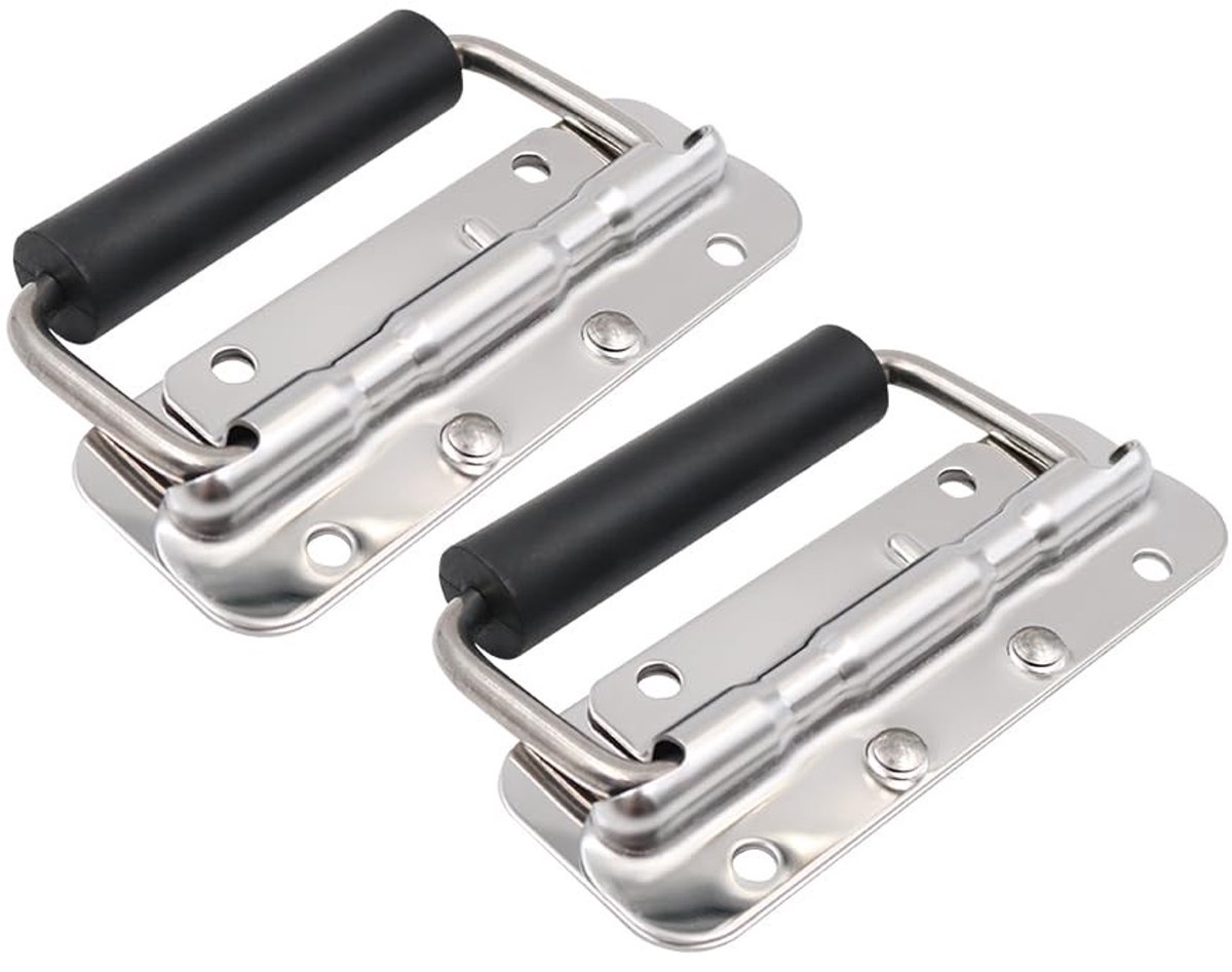 Solidchoice - Set van 2 Inklapbare Metalen Handvatten voor Koffers