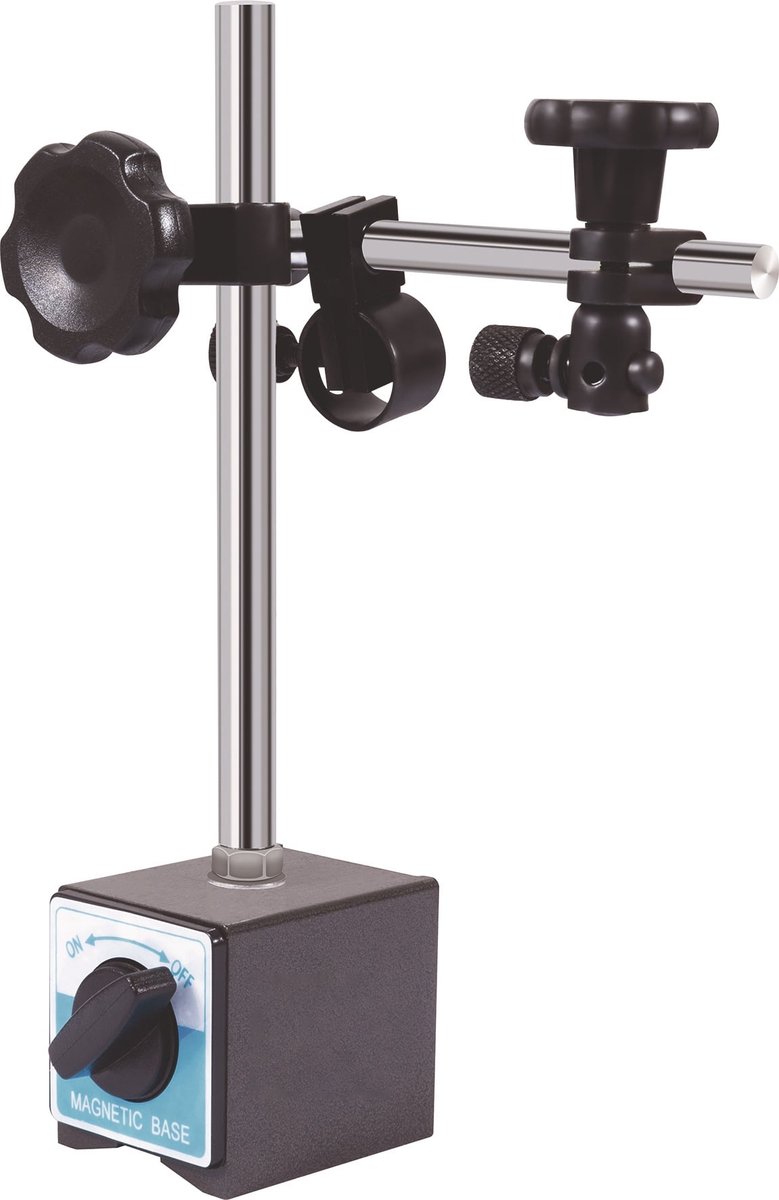 Magneetmeetstatief R.150mm Totale-H.180mm Hechtkracht ca.600N TECWERK