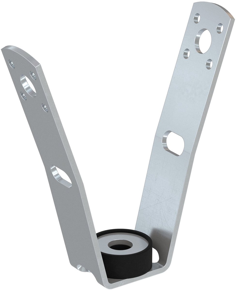 Fischer Profielhanger rubber inzet TZR Ø 10,5 - 568673