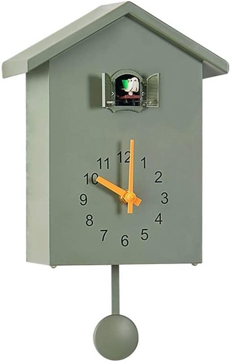 Solidchoice - Moderne Koekoeksklok - Decoratieve Wekker voor Woonkamer en Slaapkamer