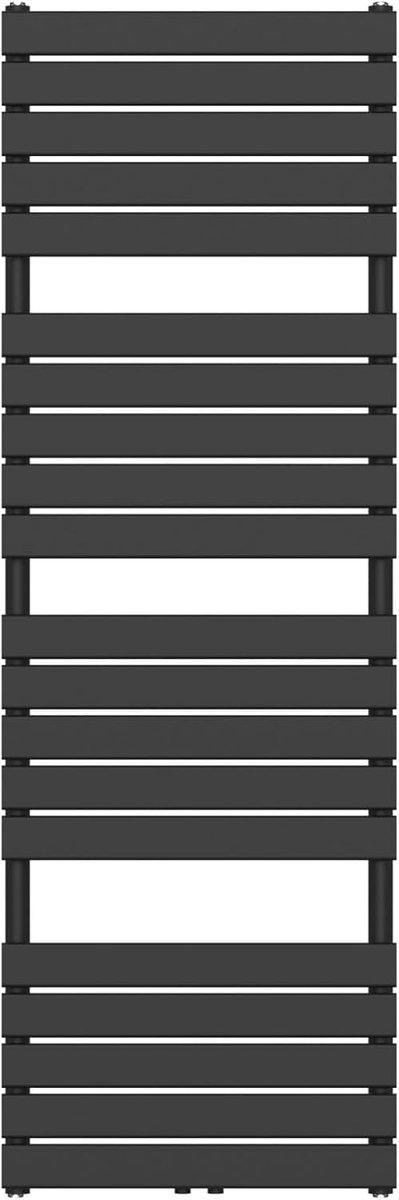 TOWEL RADIATOR MIDDLE CONNECTION BLACK 1800X600 - ShopVlot
