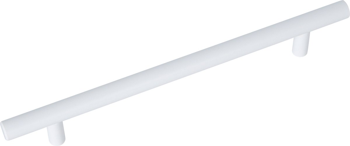 Meubelgreep Mila mat wit 220mm rond - Boorafstand 160mm