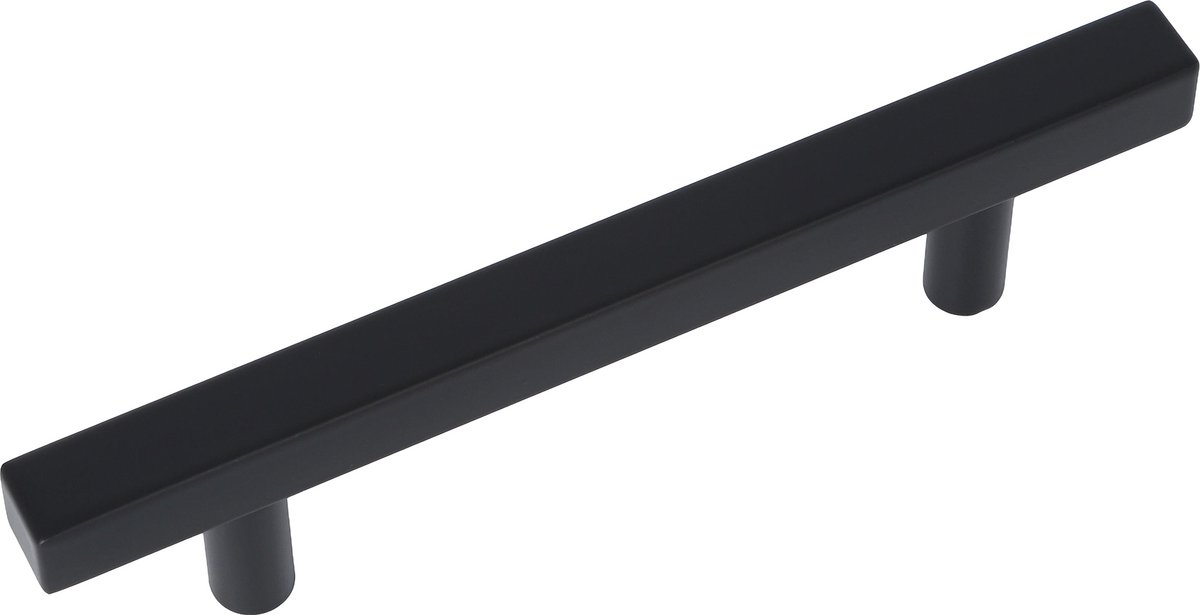 Meubelgreep Valerio mat zwart 200mm - Boorafstand 128mm