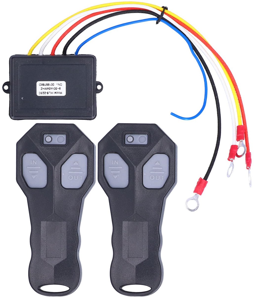 Solidchoice - 2 Stuks Draadloze Winch Afstandsbediening 12V Voor ATV Truck