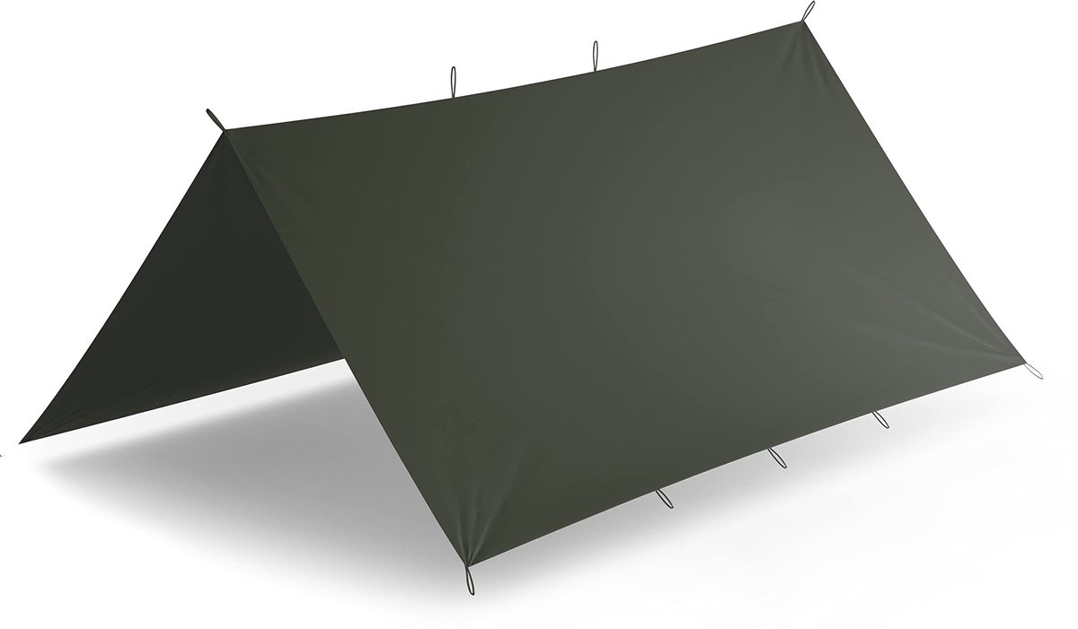 Solidchoice - Olijfgroene Supertarp voor Bescherming en Camouflage