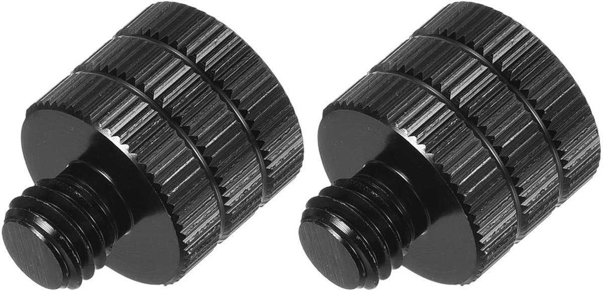Solidchoice - Set van 2 Microfoonstandaard Adapters voor Camera en Statief