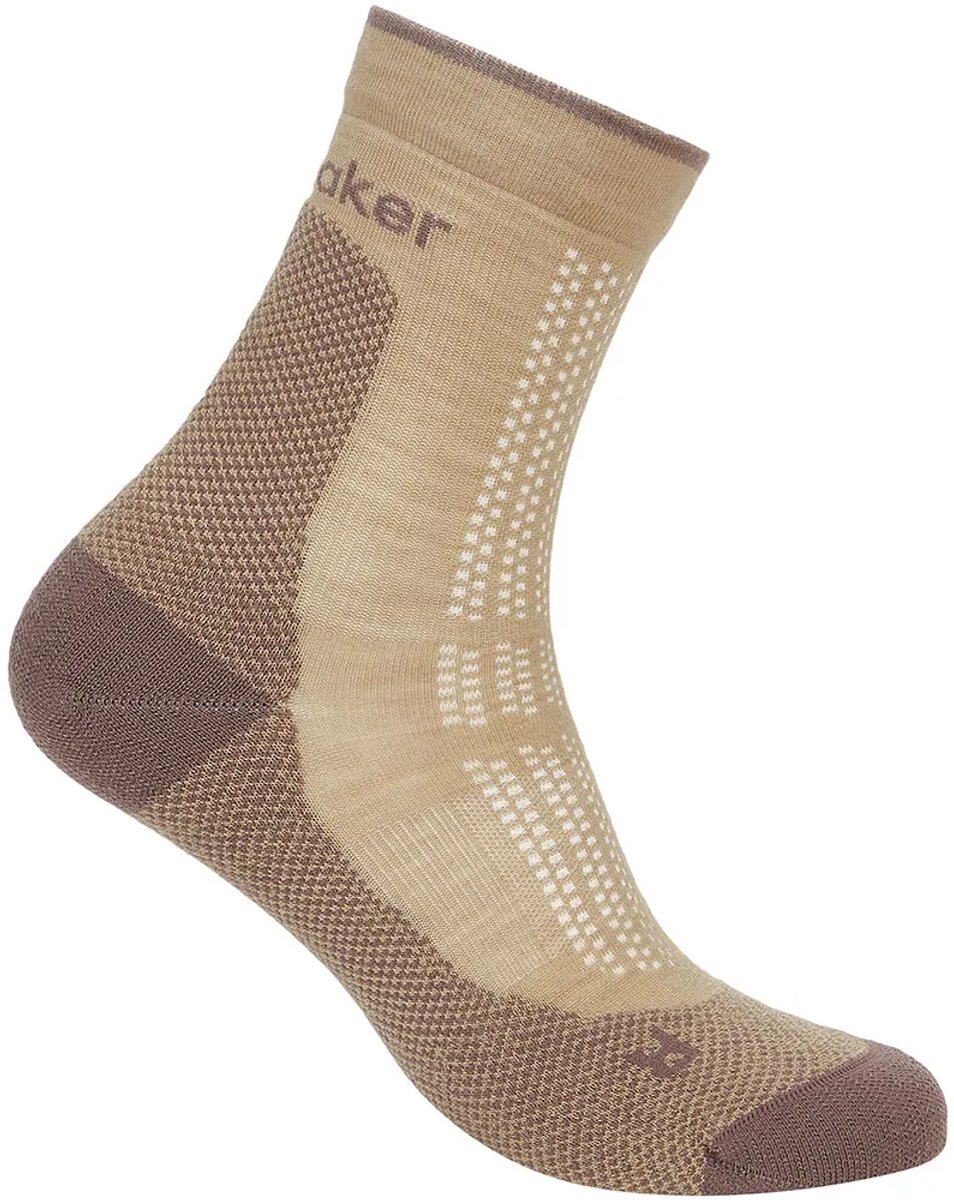 Icebreaker Merino Hike+ Ultralight Quarter Sokken Bruin EU 35-37 Vrouw