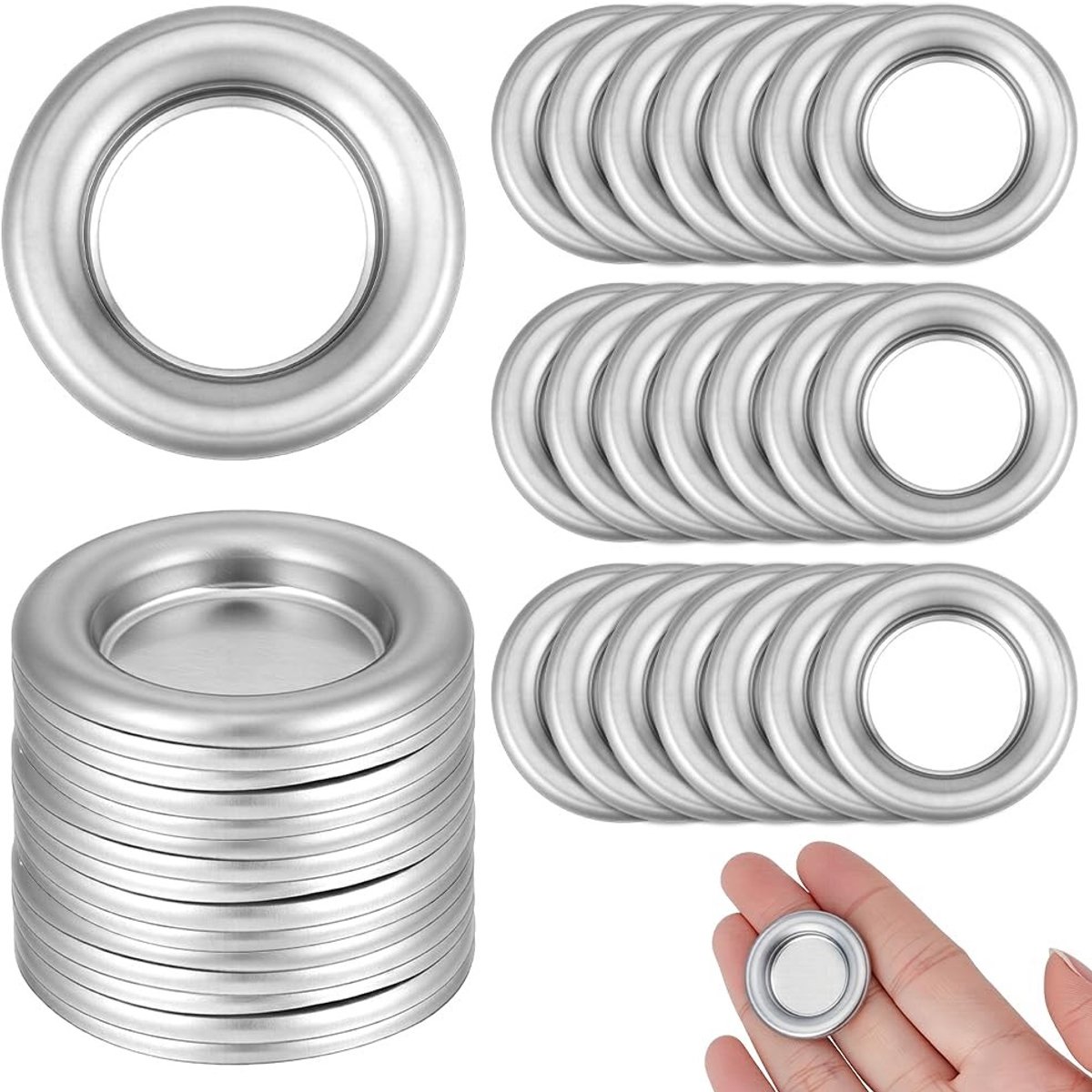 Solidchoice - Set van 80 Wierook Kegelhouders voor Meditatie