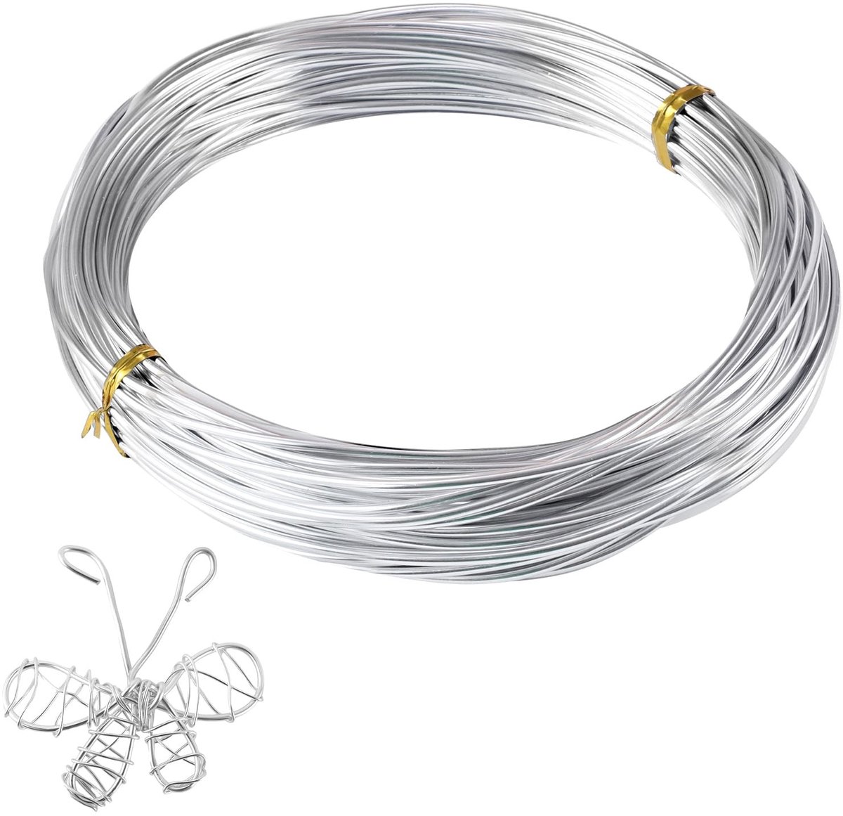 Solidchoice - Aluminium Knutseldraad 2 mm x 15 m