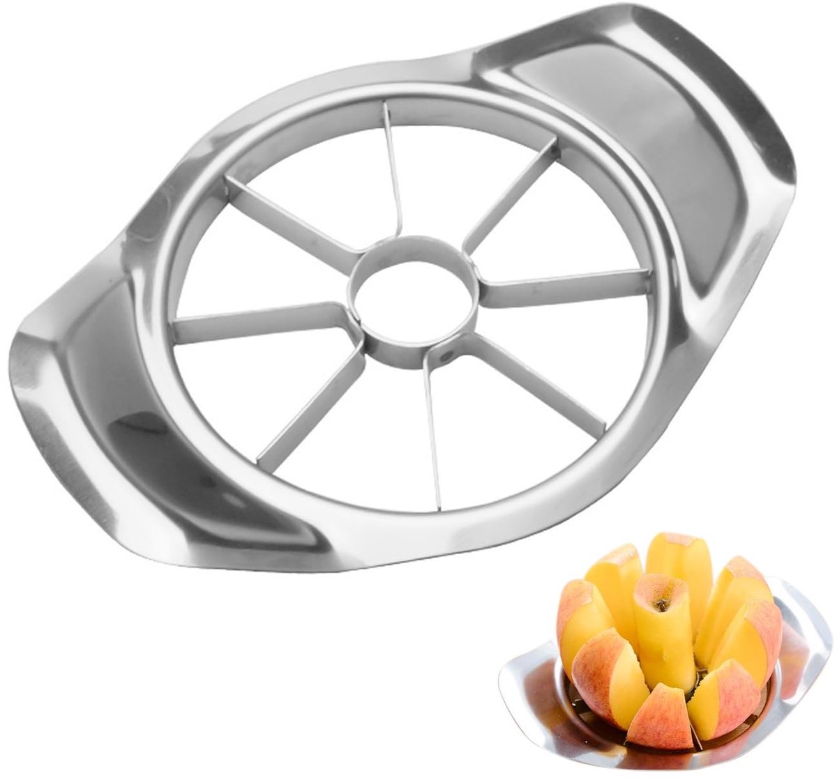 Solidchoice - RVS Appelsnijder en Fruit Cutter