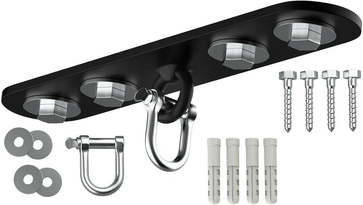 Solidchoice - Heavy Duty Boxing Punching Bag Ceiling Hook - Training