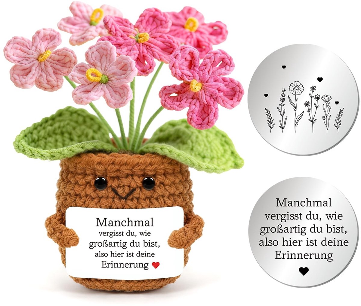 Solidchoice - Gehaakte Geluksbrenger met Positieve Aardappel