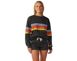 Rip Curl Surf Revival Relaxed Sweatshirt Zwart XS Vrouw