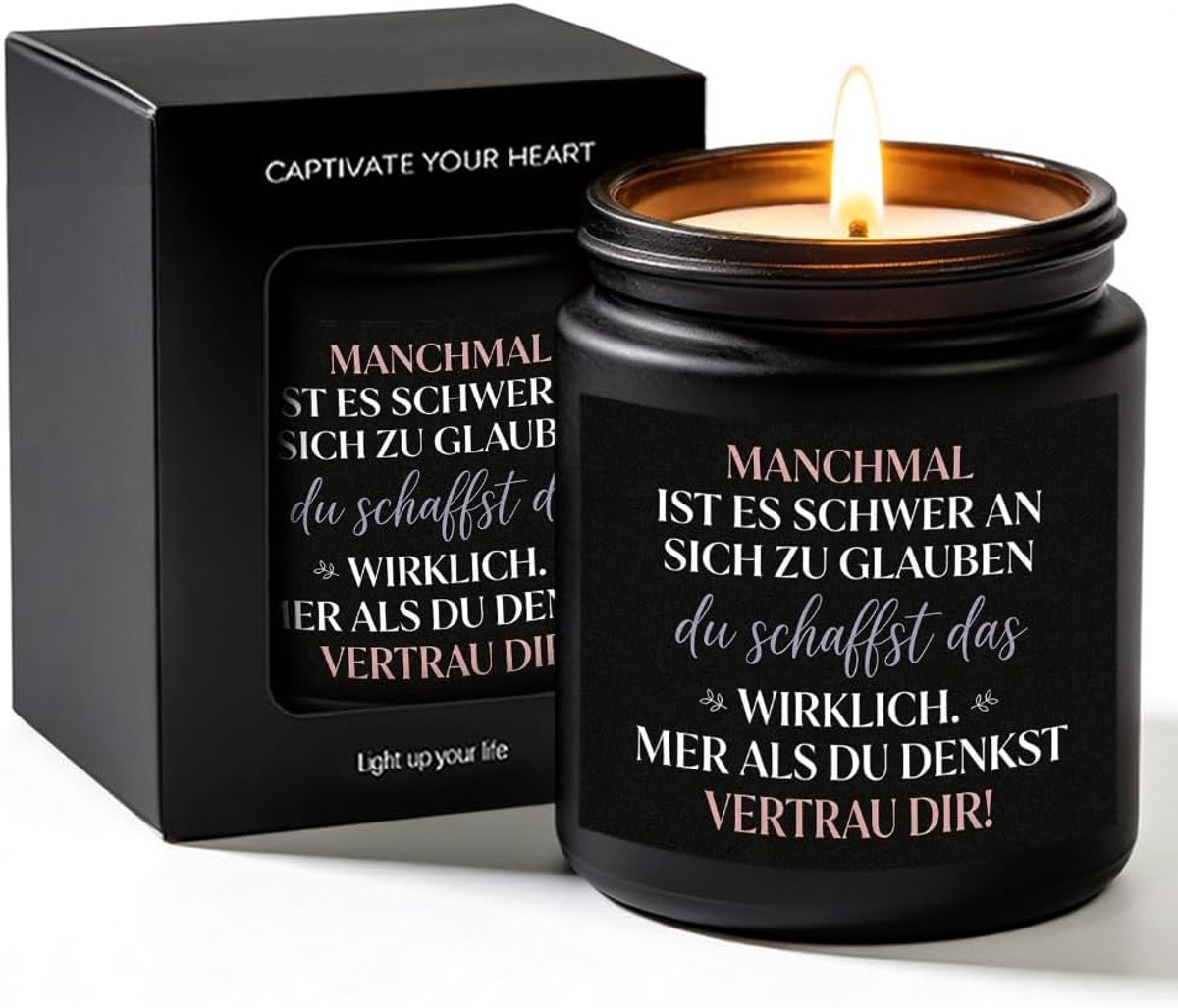Cadeau dames geurkaarsen mannen verjaardagscadeau vriend moeder vriendin sojawas geurkaars verbinding vriendin leraar - ShopVlot