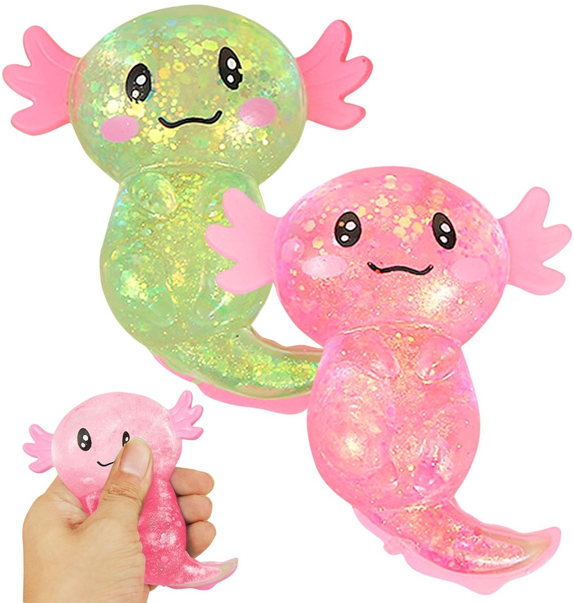 Solidchoice - Schattige Axolotl Speelgoed voor Stressverlichting