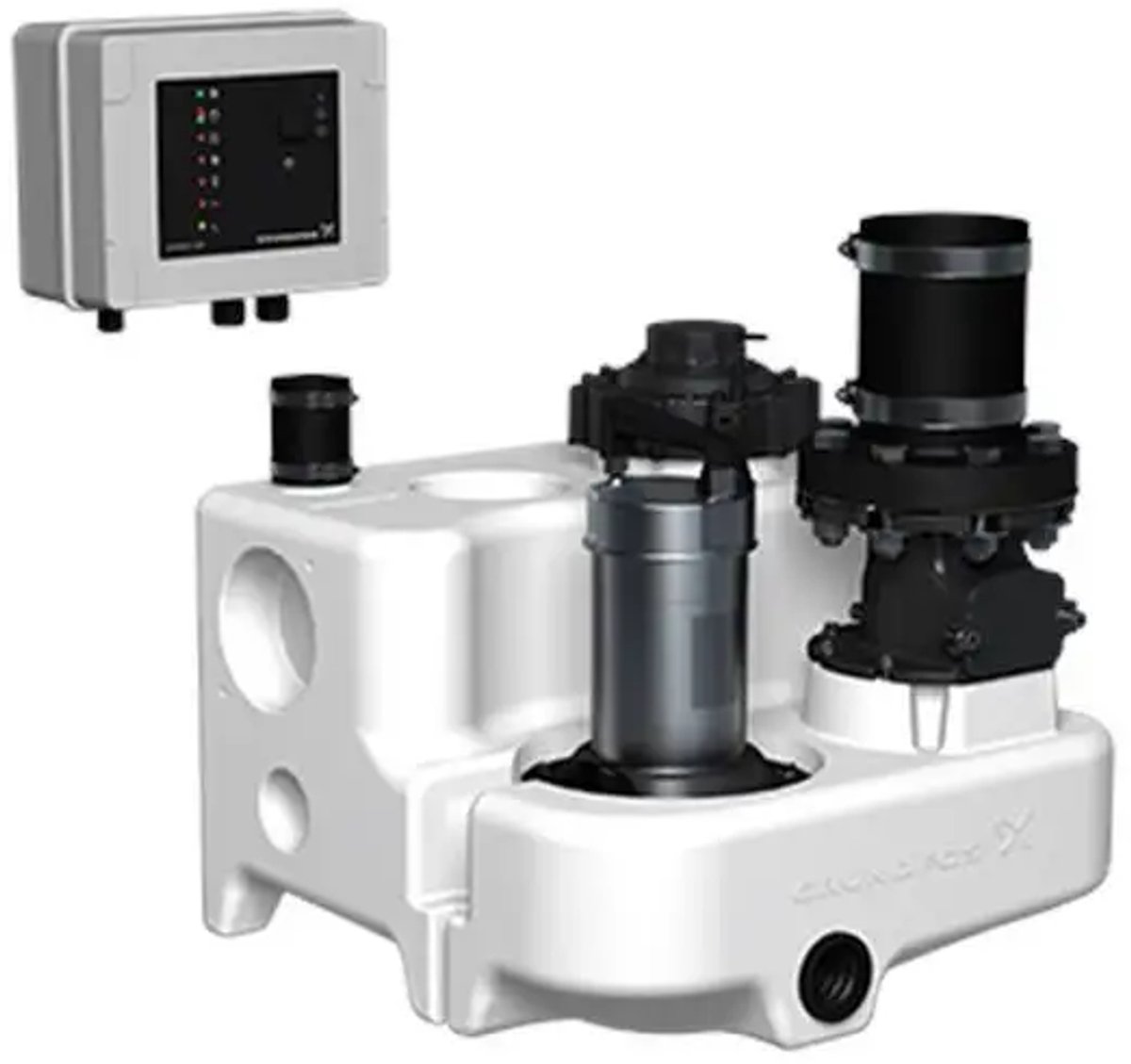 Grundfos Fecaliënopvoerinstallatie Multilift MSS.11.3.2 3x400V 1,1kW CEE 4.8 m 5.5 l/s, 97901027