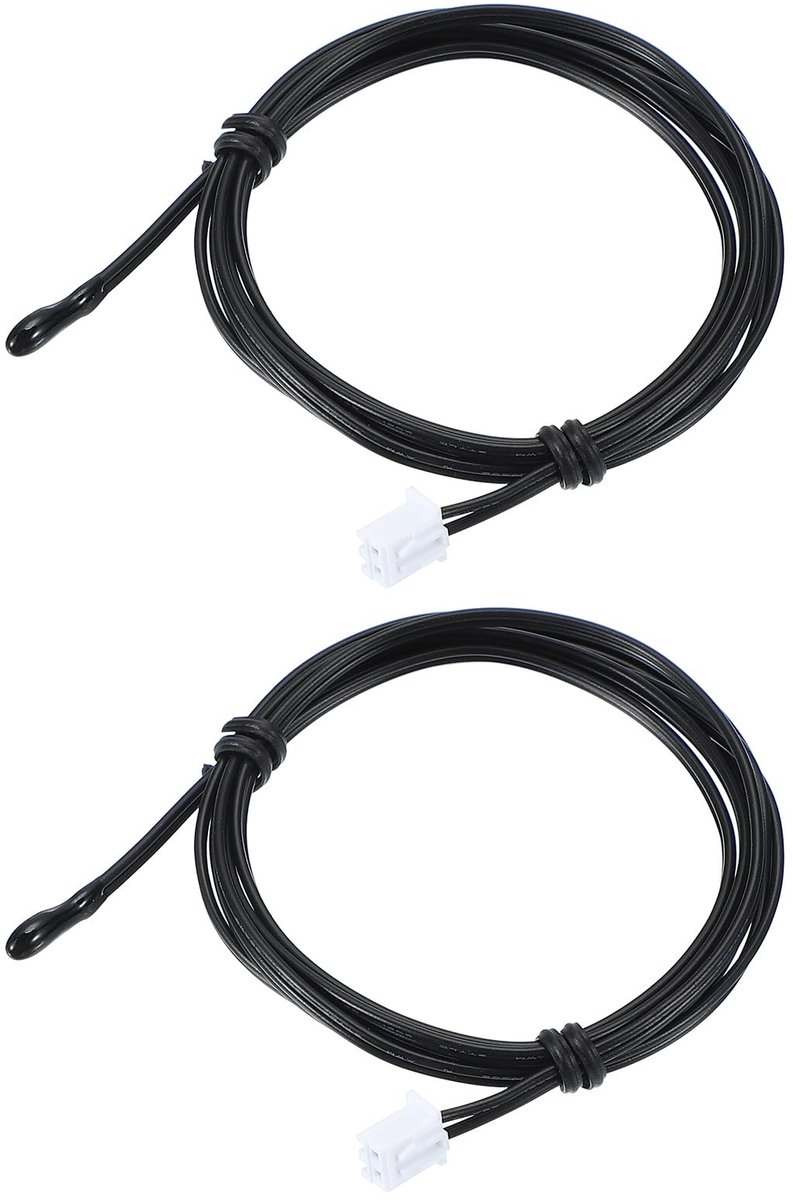 Solidchoice - 10K Temperatuursensor - 2 Stuks - Waterdichte Probe voor Apparaten