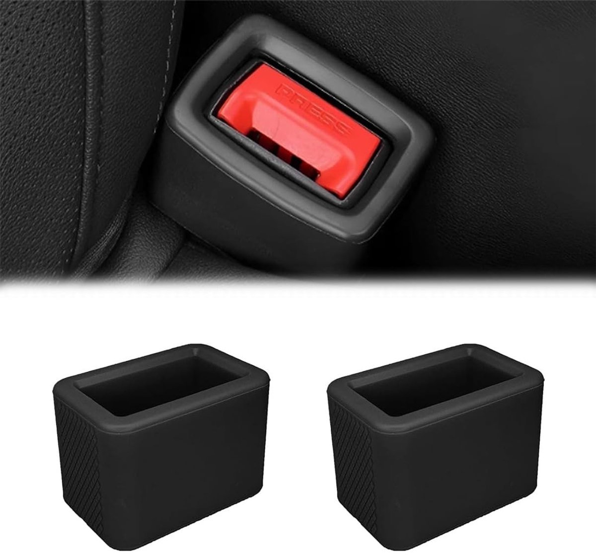 Solidchoice - Set van 2 Veiligheids Gordelhouders voor Auto