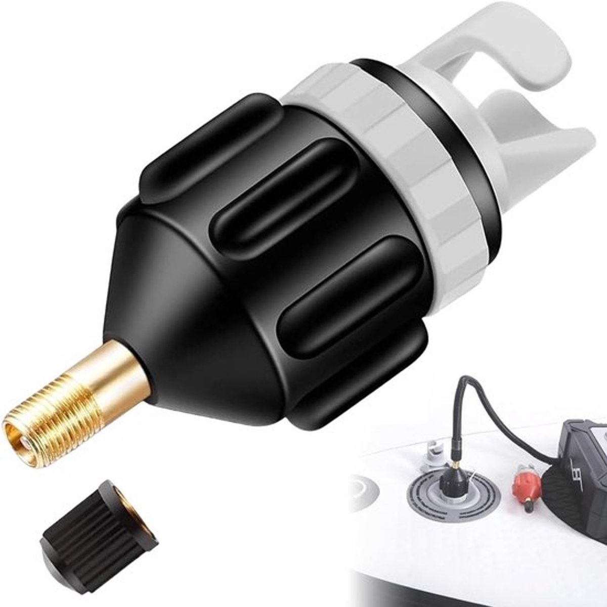 Adapter voor SUP-pomp en compressor, accessoires voor opblaasbare kano's, surfplanken en stand-up paddleboards