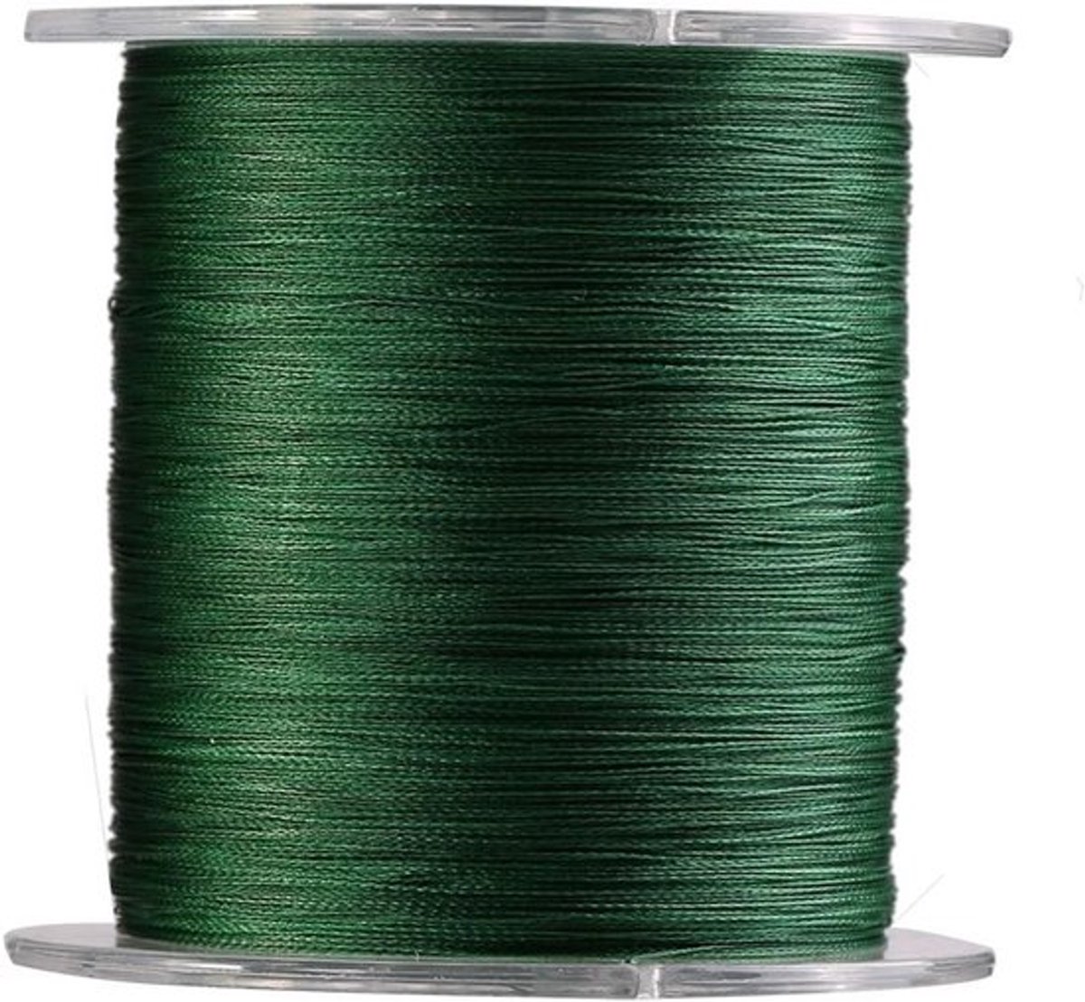 Super Sterke Vlechtvislijn 300m - 4 Strengen PE Vissnoer voor Professioneel Vissen, Groene Kleur, Multi-filament Vislijn