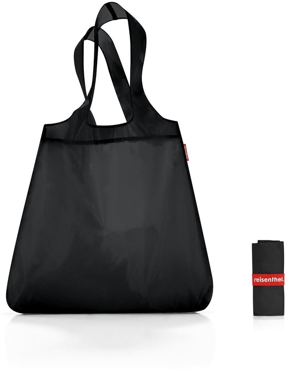 Solidchoice - Mini Maxi Shopper, 43,5 x 63 x 6 cm, Zwart