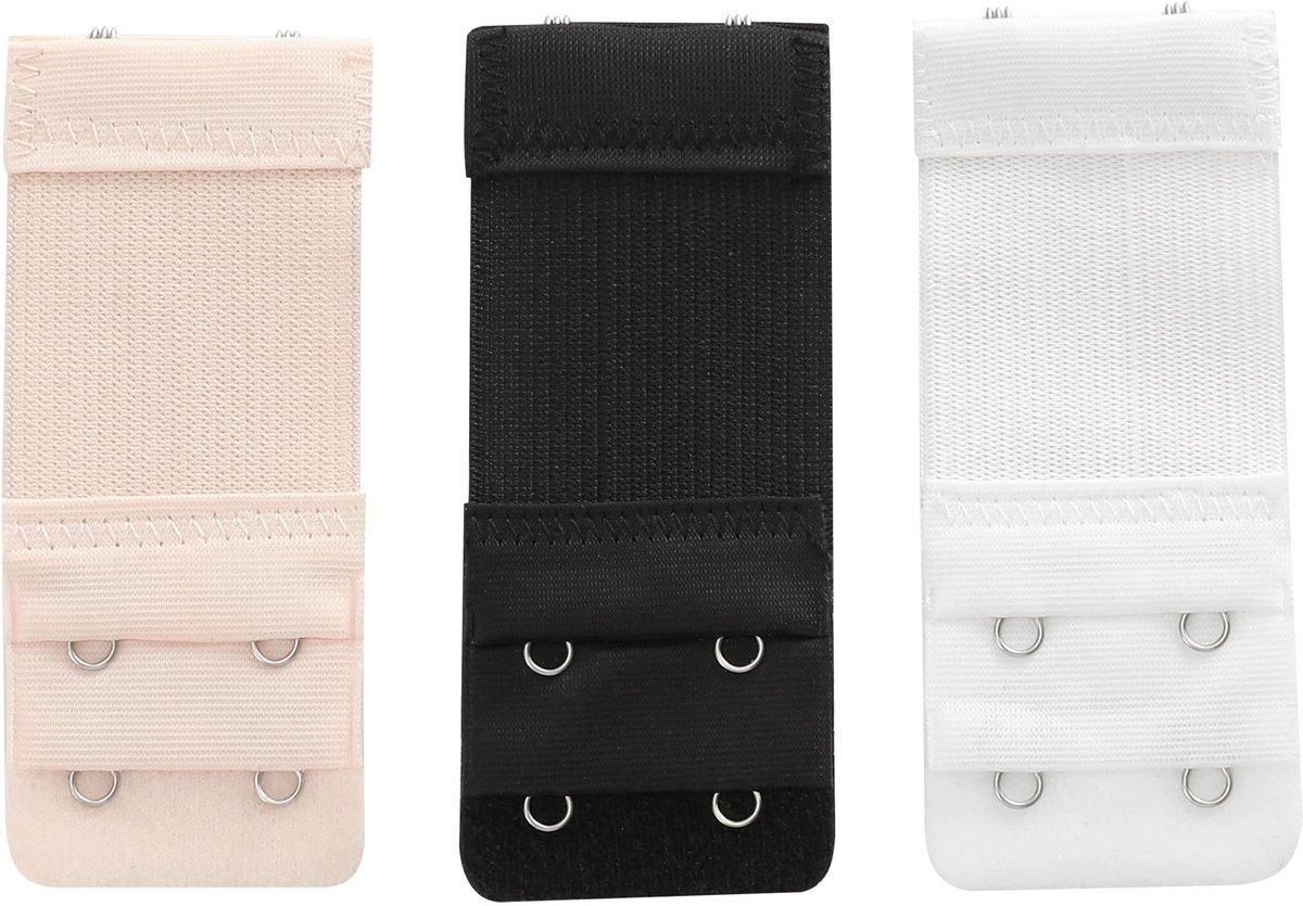Solidchoice - Set van 3 Elastische BH Verlengstukken voor Dames