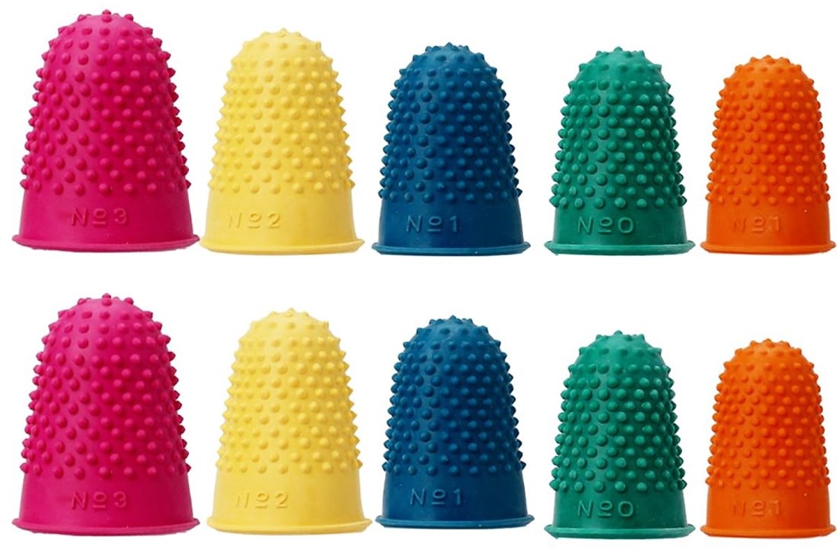 Solidchoice - Set van 10 Rubber Vingerbeschermers voor Veiligheid