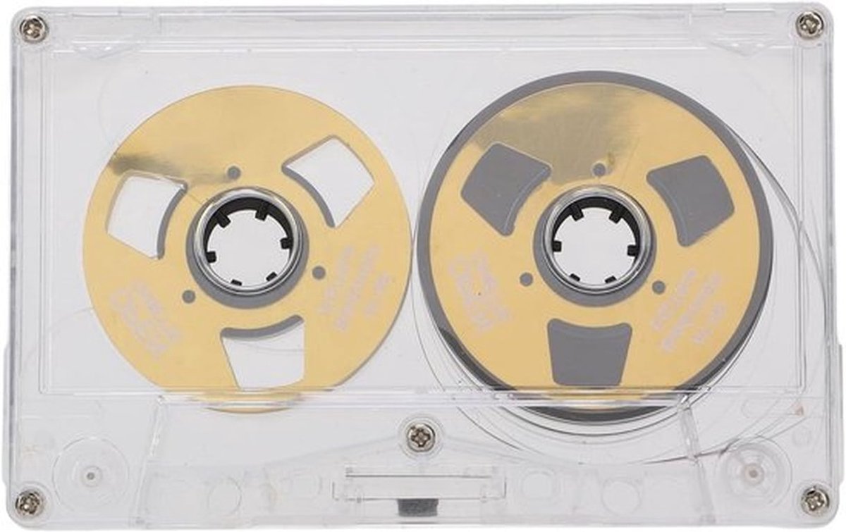 Lege Cassetteband, 50 Minuten Geluidsopname, Dubbelzijdige Lege Tape voor Muziekopname, Ideaal voor Audioprojecten en Creatieve Opnames