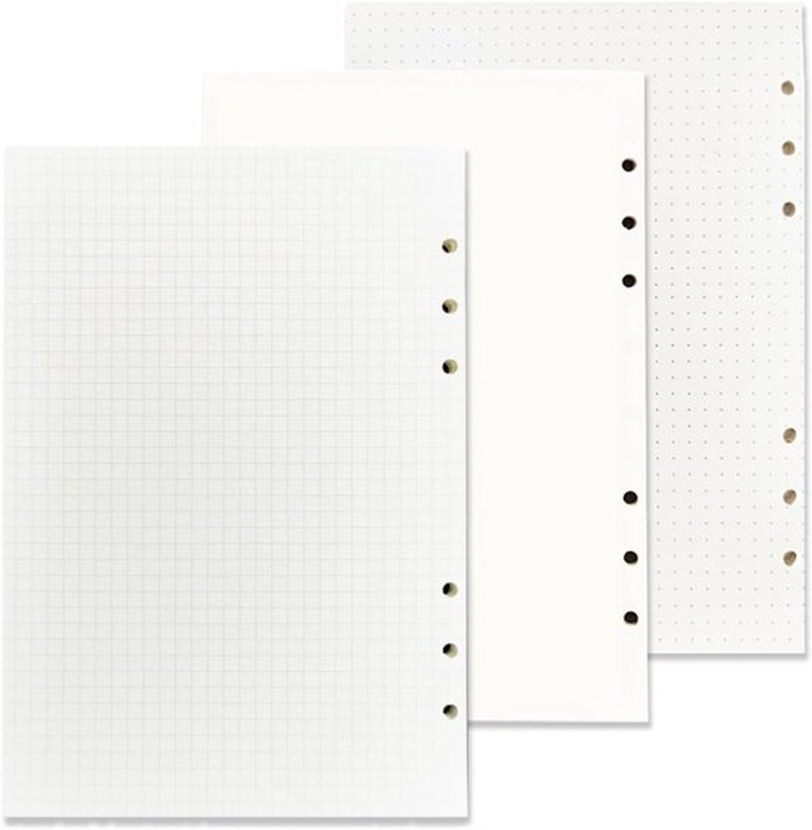 A5 Navulpapier voor 6-rings ringband - Gelinieerd - DIY projecten - 180 vellen