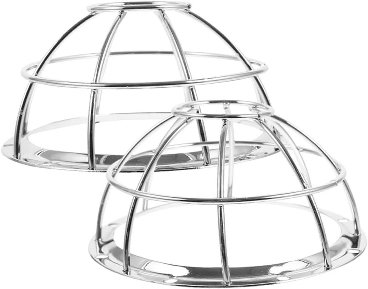 Rookmelder Beschermhoezen - Alarm Covers Detector - Veiligheid Verhogend - Roestvrij Staal - 13.2 cm - Zilver